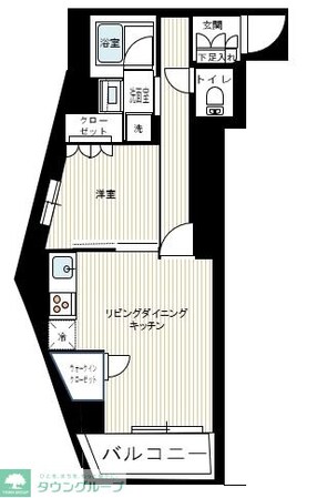 セジョリ新宿西落合の物件間取画像